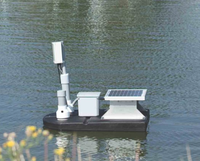 River water quality testing setup
